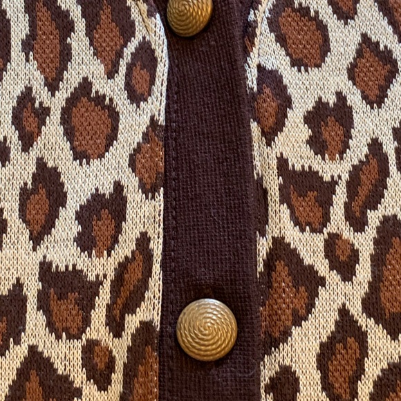 Cat print knitted top vintage - Picture 4 of 7